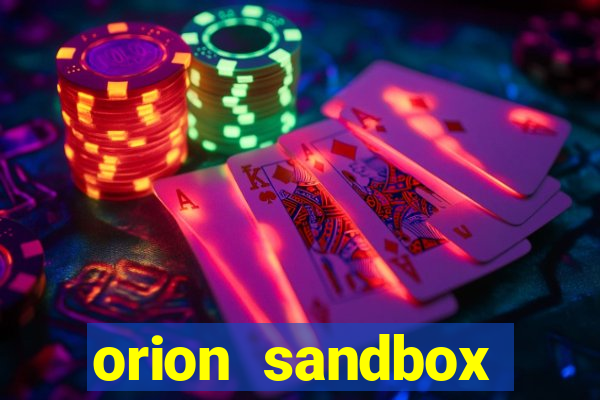 orion sandbox enhanced jogos 360